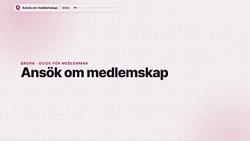 Ansök om medlemskap preview